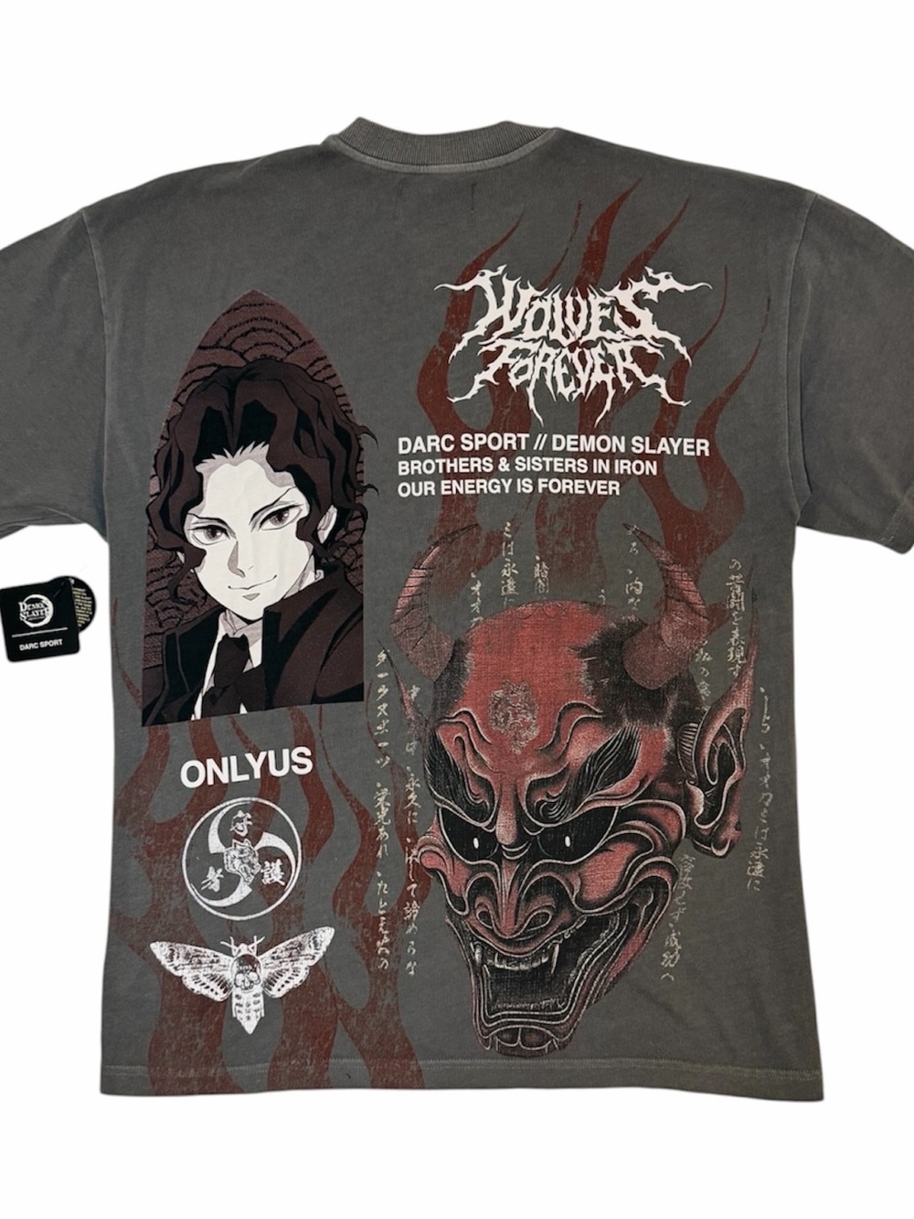 Darc Sport X Demon Slayer Muzan Wolve Forever Tee